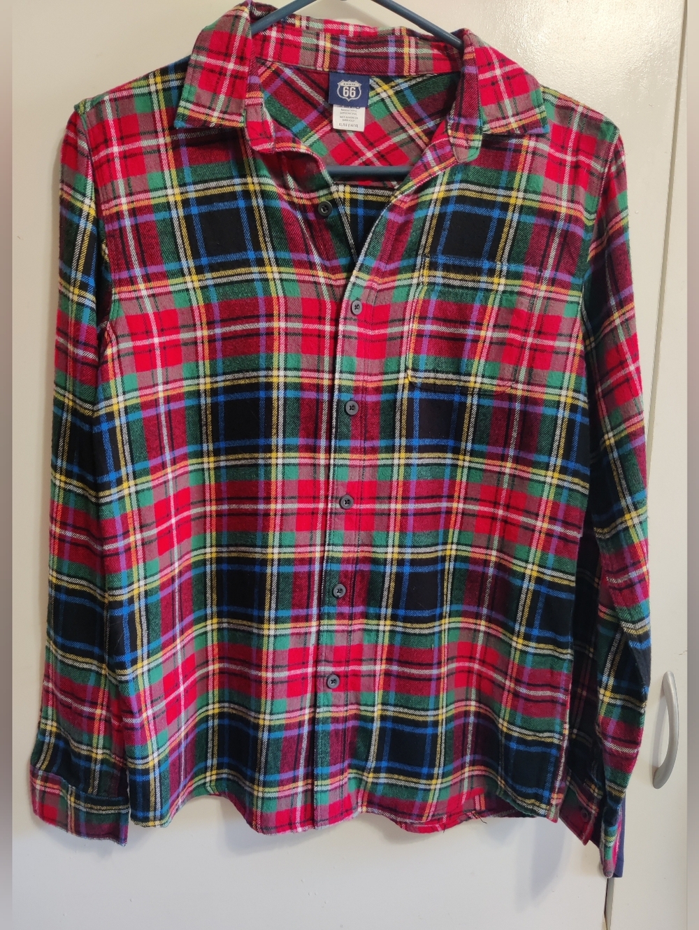 Route 66 Plaid Shirt